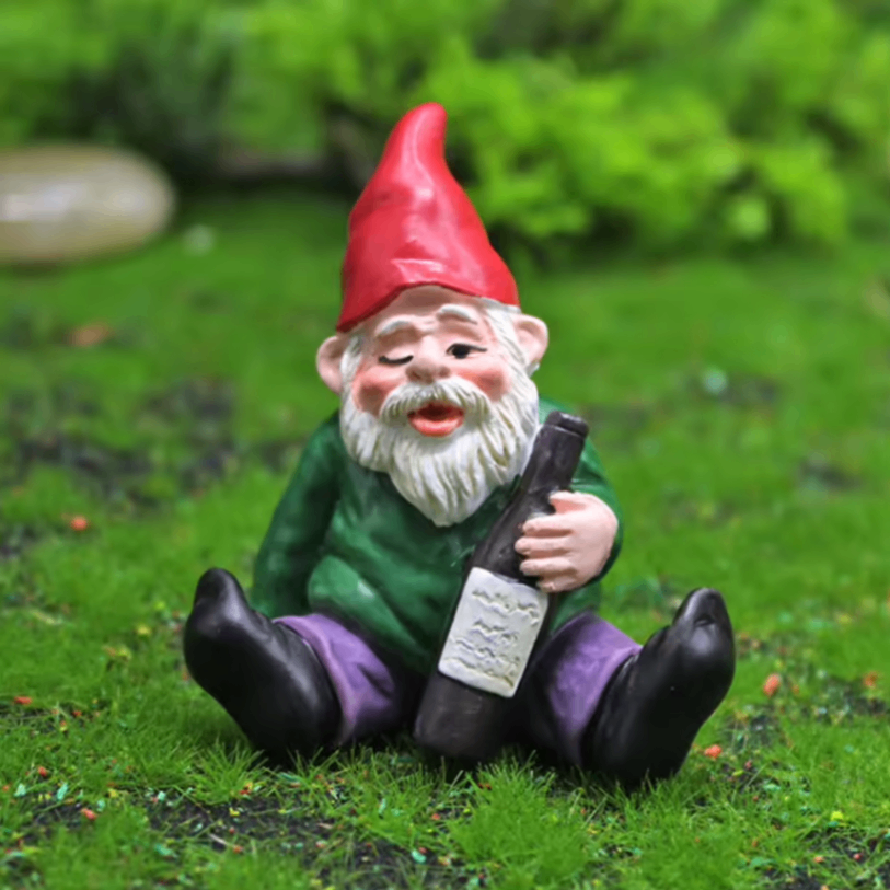 "Buzzed Benny" β The Happy Hour Gnome