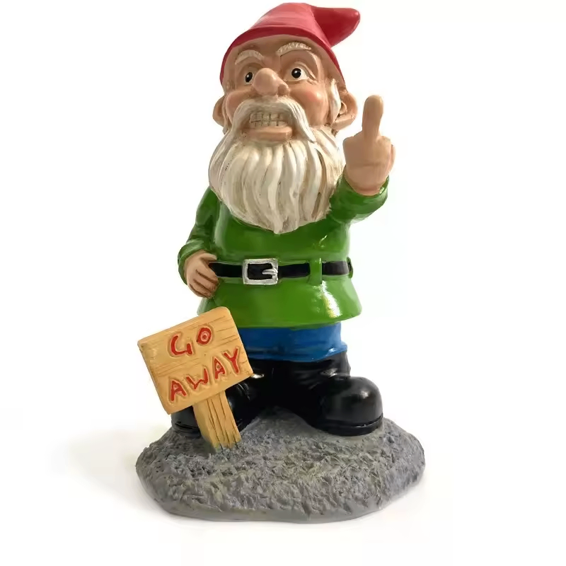 "Grumpy Gus" β The Go Away Gnome