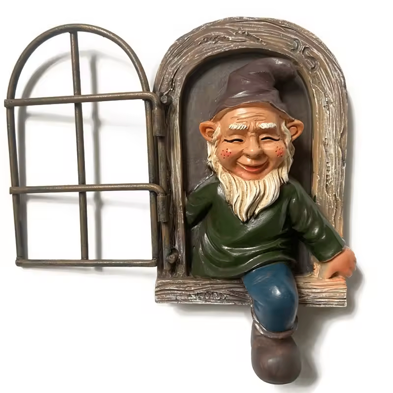 "Nosy Ned" β The Window Watcher Gnome