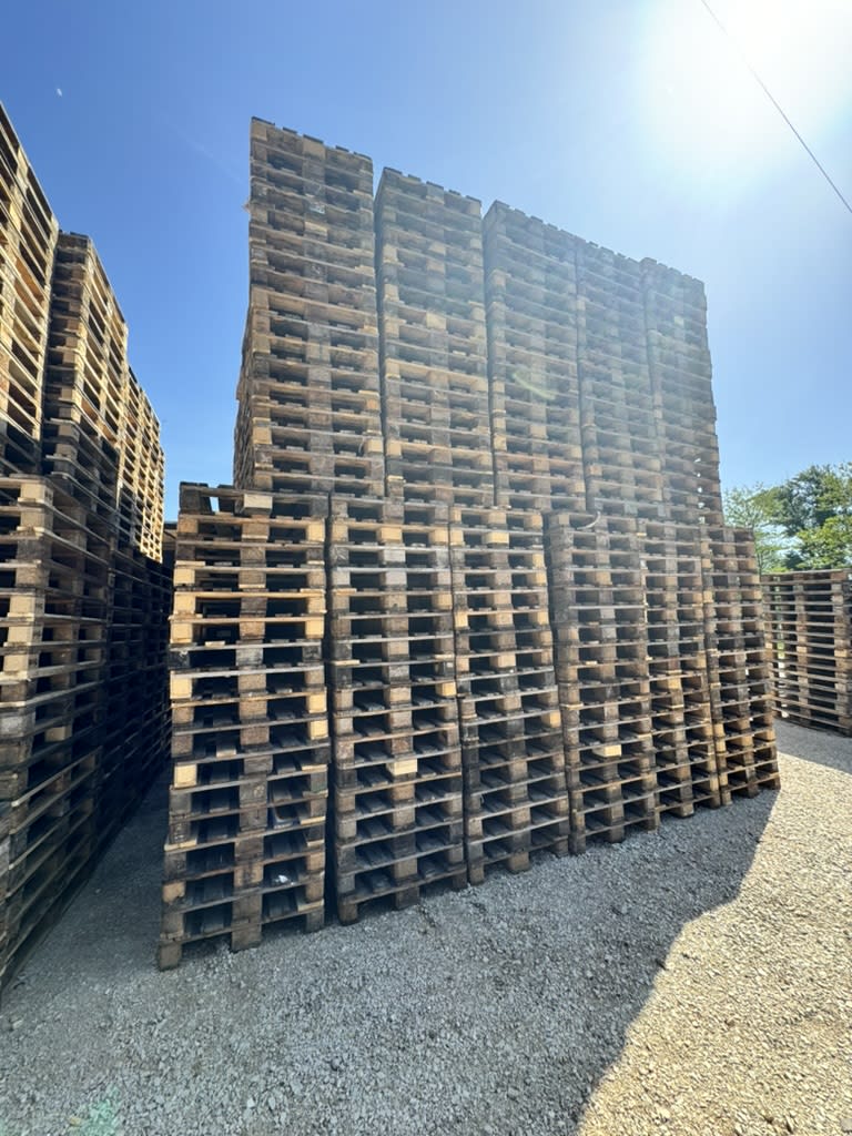 Used Grey EUR Pallet 2