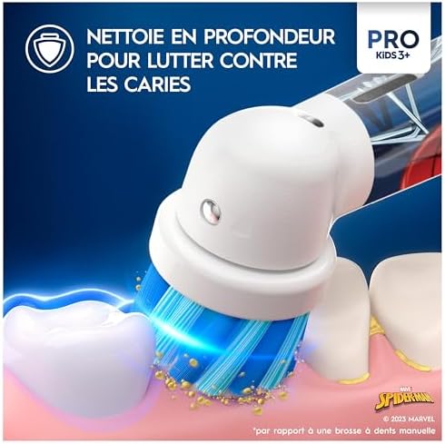 Vue 2 de Oralb Pro Kids Brosse