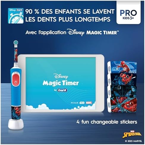 Vue 4 de Oralb Pro Kids Brosse