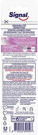 Vue 3 de Signal Brossette Electrique Sensibilite