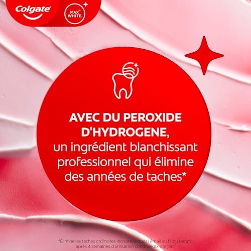 Vue 5 de Colgate Dentifrice Max White