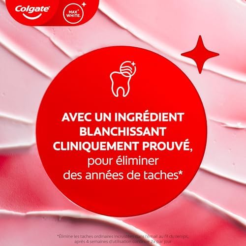 Vue 6 de Colgate Dentifrice Max White