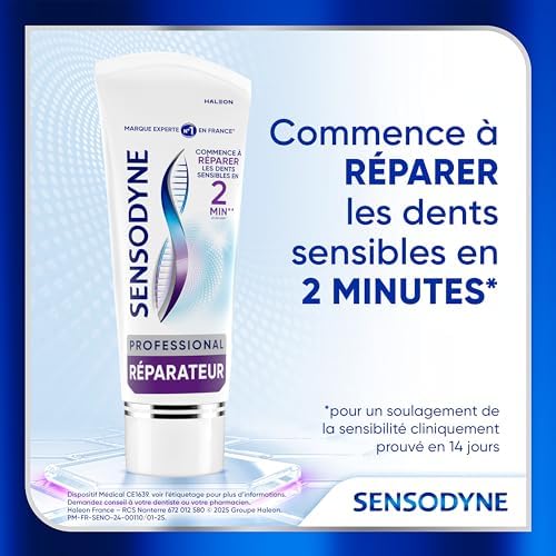 Vue 2 de Sensodyne Professional Dentifrice Reparateur
