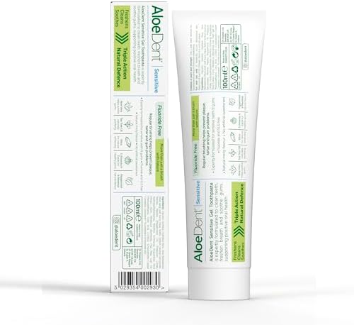 Vue 2 de Aloedent Sensitive Dentifrice Aloe