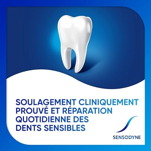 Vue 4 de Sensodyne Dentifrice Repare Protege