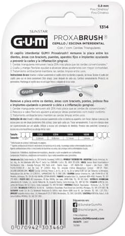 Vue 3 de Gum Travler Brossettes Interdentaires