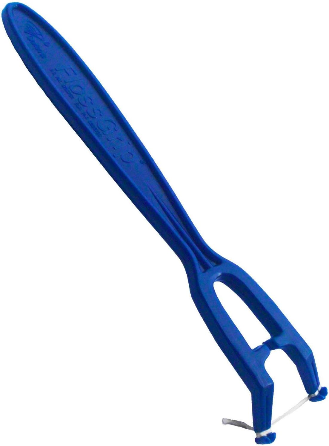 Portefil Dentaire Flossgrip Bleu