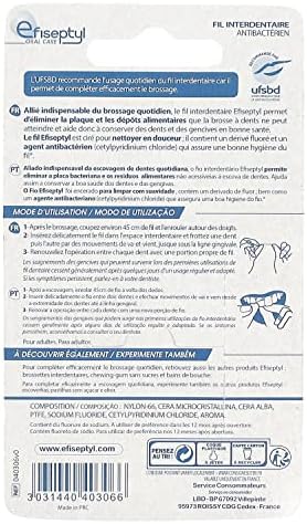 Vue 5 de Efiseptyl Fil Interdentaire Antibacterien