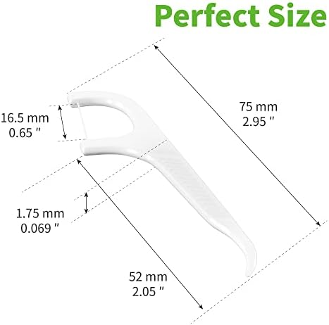 Vue 2 de Fils Dentaire Avec Manche