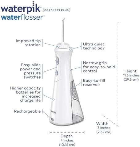 Vue 2 de Waterpik Hydropulseur Dentaire Sans