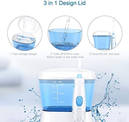 Vue 5 de Turewell Jet Dentaire Hydropulseur