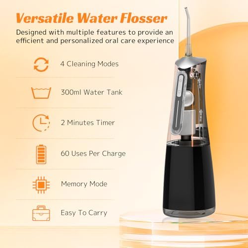 Vue 2 de Flossjet Jet Dentaire Hydropulsuer