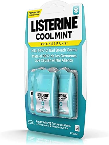 Vue 5 de Listerine Pocketpaks Cool Mint