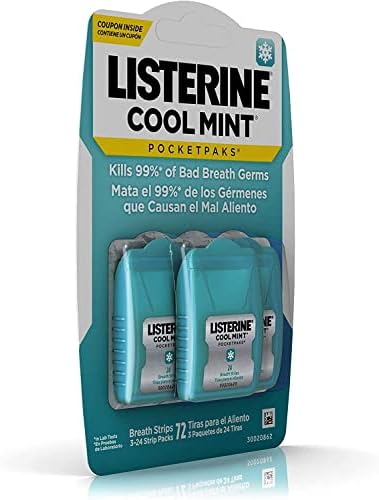 Vue 6 de Listerine Pocketpaks Cool Mint