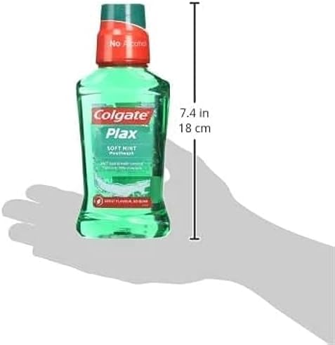 Vue 3 de Colgate Plax Mouthwash Softmint