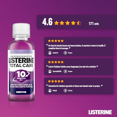 Vue 6 de Listerine Bain De Bouche