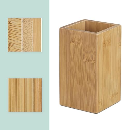 Vue 5 de Relaxdays Gobelet Porte Brosse