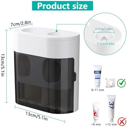 Vue 2 de Zosenyer Porte Brosse