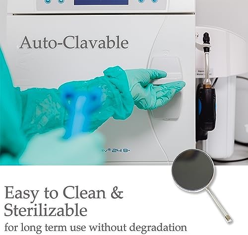 Vue 2 de Miroir Dentaire En Acier