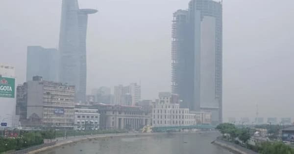 Chất lượng không khí TP Hồ Chí Minh suy giảm giữa những ngày trời mờ đục