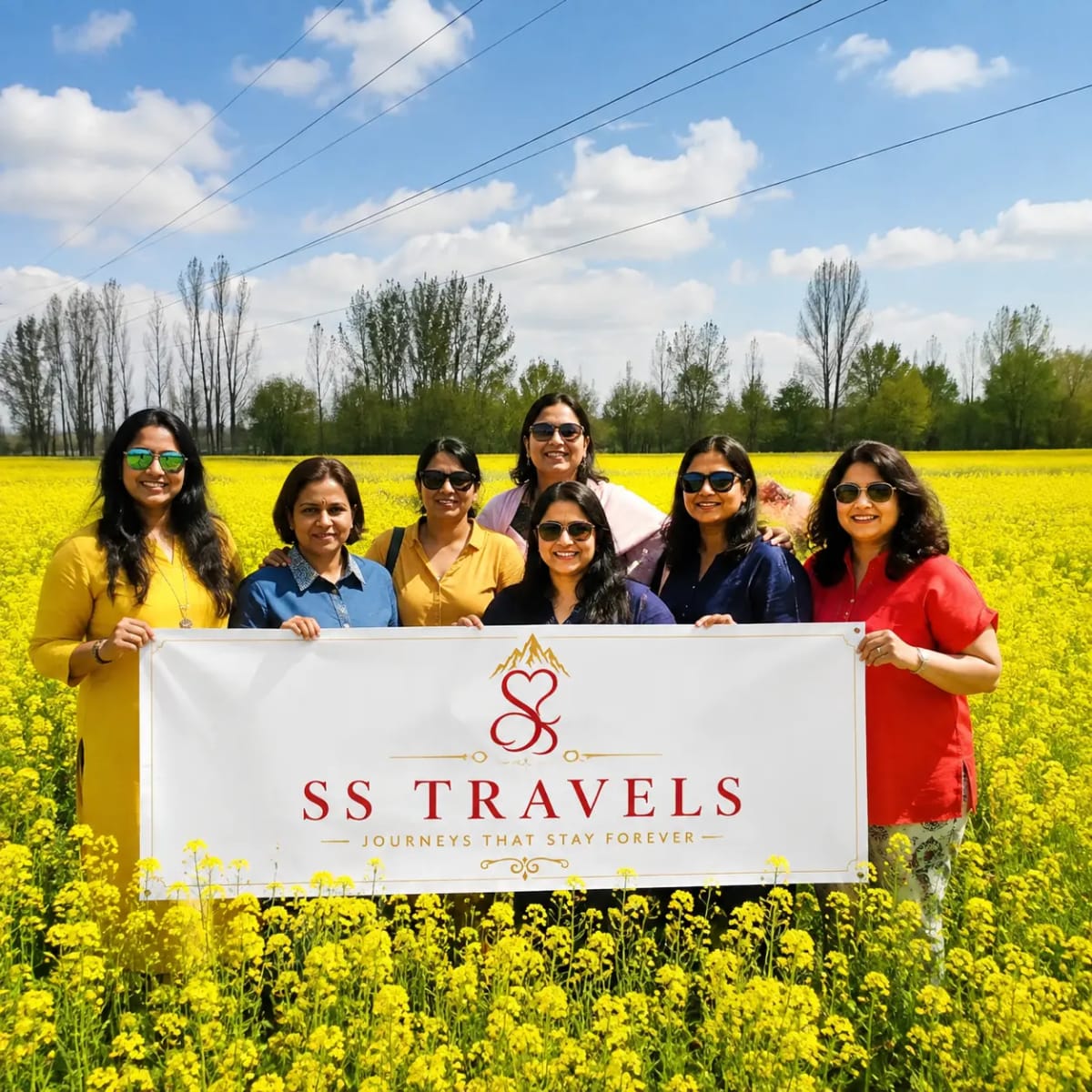6-day Kashmir tour covering the full Srinagar-Gulmarg-Pahalgam-Sonamarg circuit