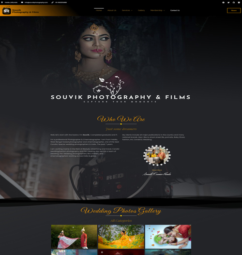 Photography Website
