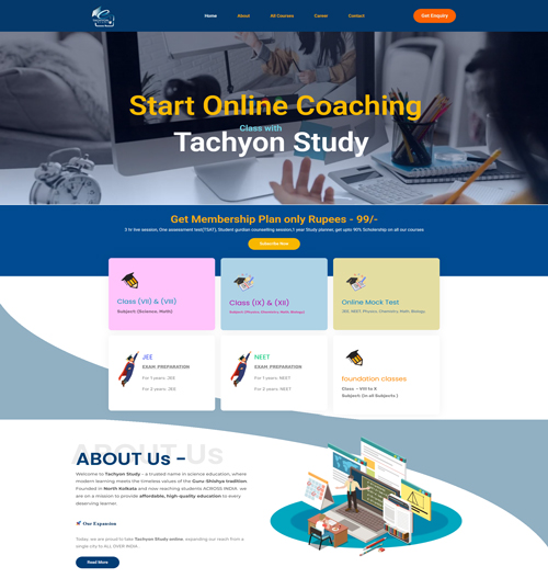 Online Study Website 