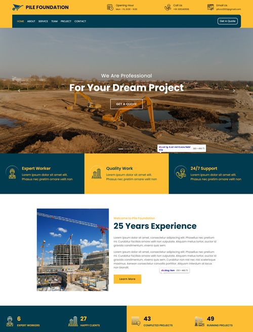 Pile-Foundation New Delhi