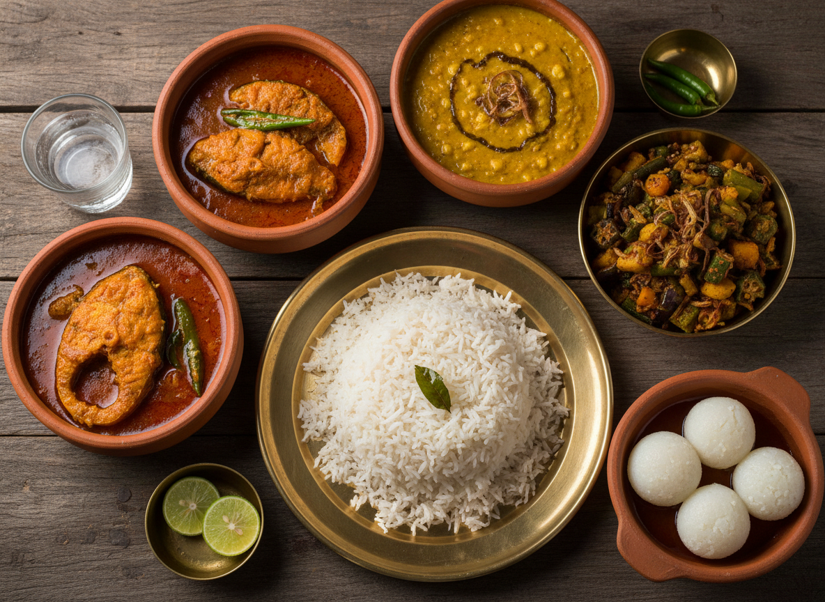 Bengali Food Spread