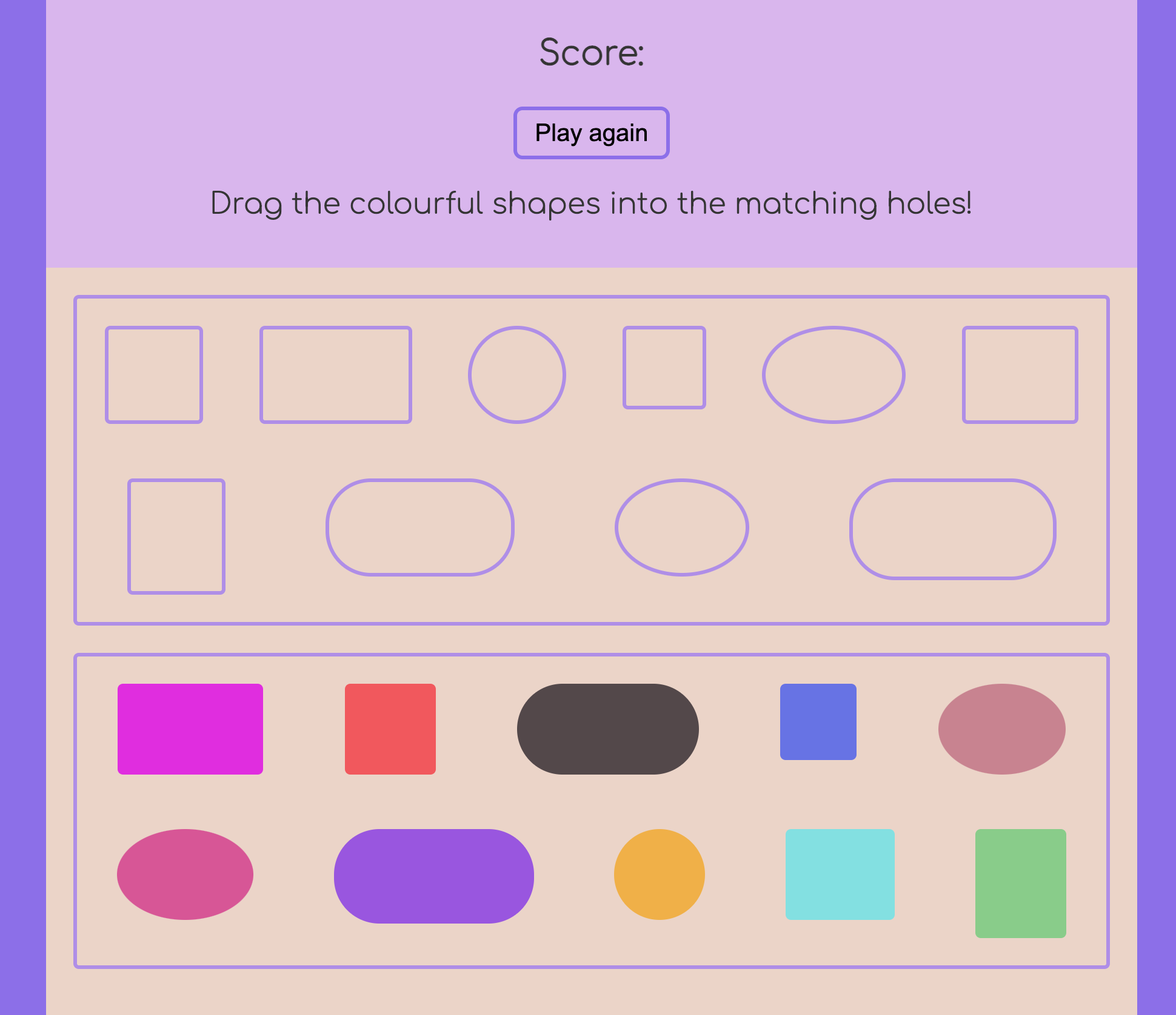 html drag and drop project