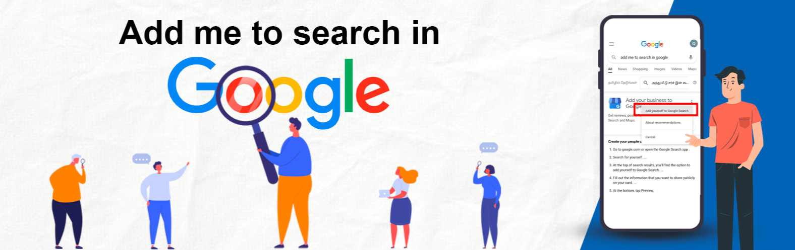 Add Me to Search: Create Your Google People Card Easily