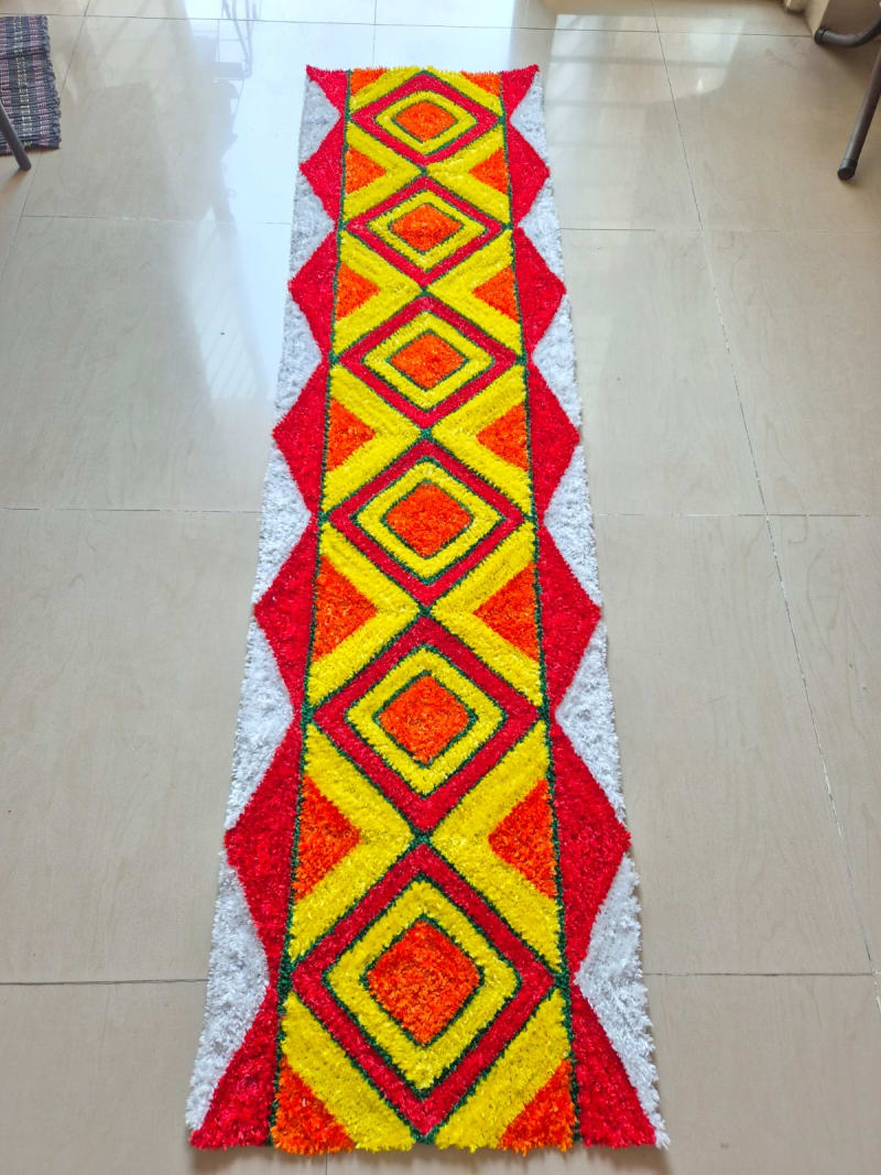 Fur rangoli