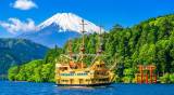 Hakone Caldera and Fuji Lakes Day Tour: Hakone Shrine, Ropeway and Lake Ashi Cruise
