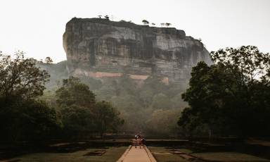 Sigiriya Sunrise Climb and Dambulla Cave Temples from Colombo