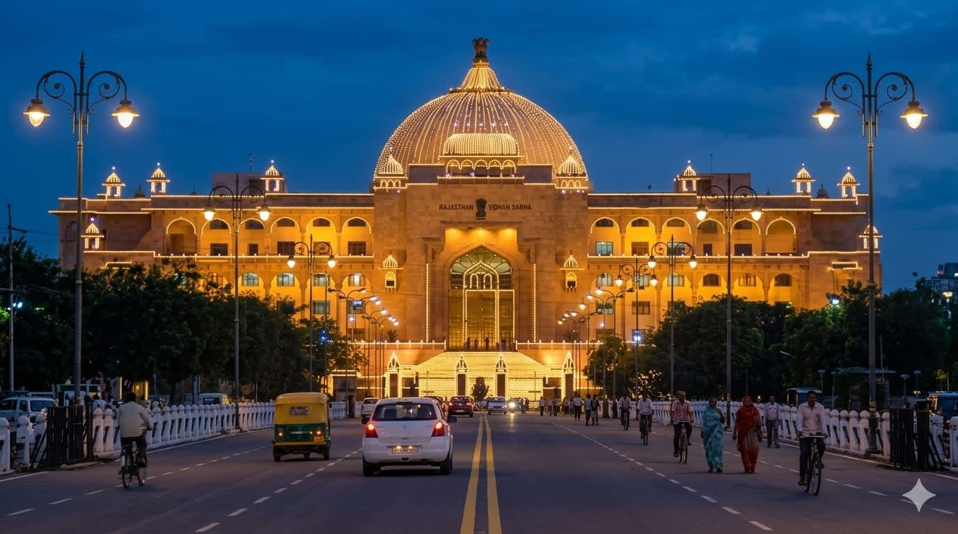 Jaipur City Night Tour with Guide 3
