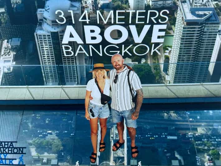 Bangkok: Mahanakhon SkyWalk Entry Ticket with Options 3