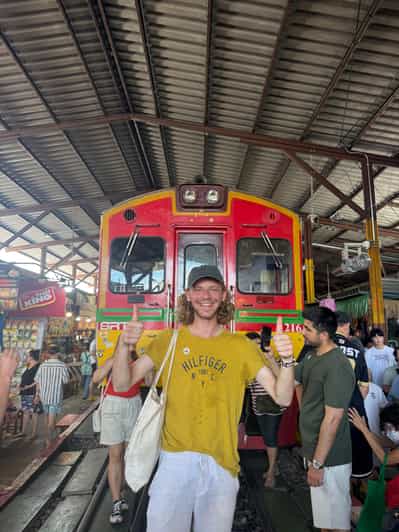 Bangkok: Floating Market and Train Market Experience 2