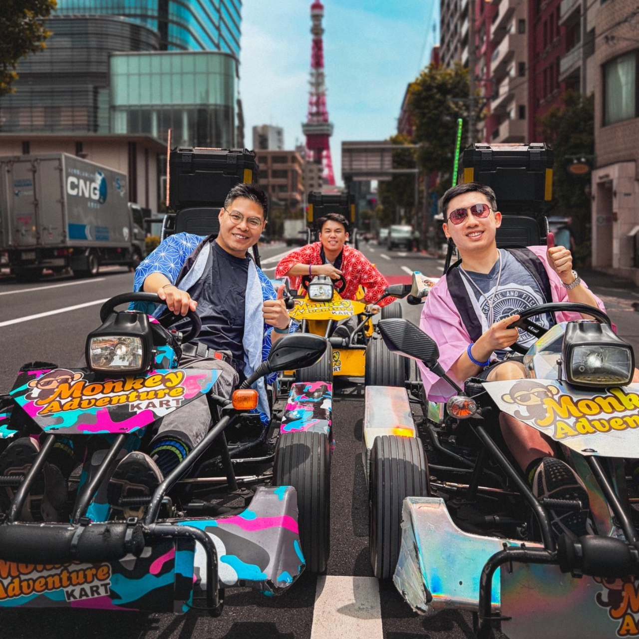 Premium Tokyo Go-Kart: Tokyo Tower, Shibuya Crossing and Harajuku — guided tour in Tokyo