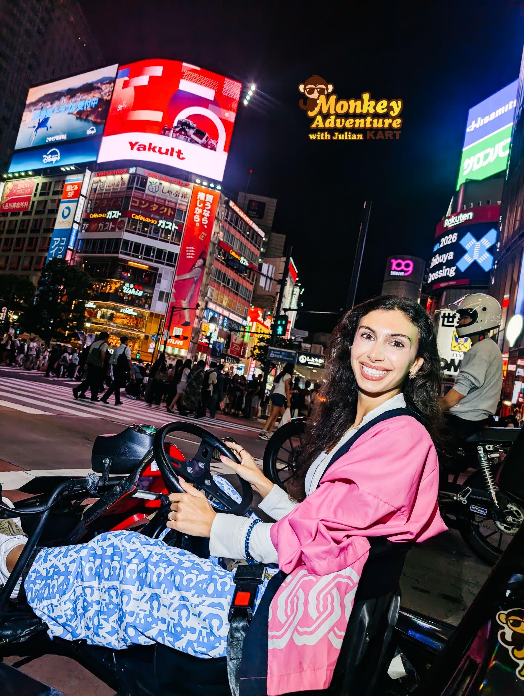 Shibuya Crossing Go-Kart Ride with Photo Stops 2