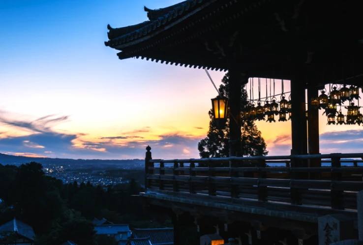 Nara After Dark: Evening Temple and Deer Park Walk from Osaka 2