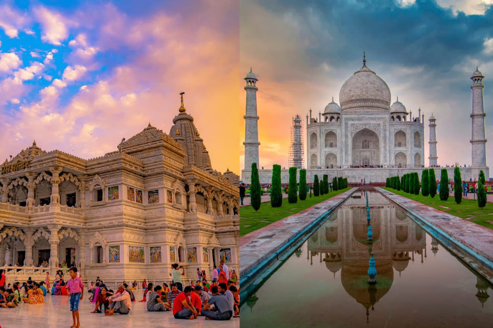From Delhi Agra Mathura Same Day Trip