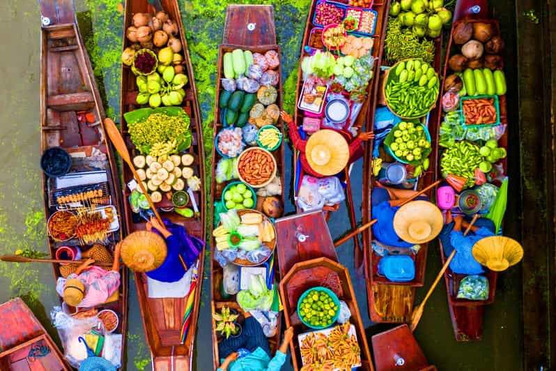 Bangkok: Floating Market and Train Market Experience