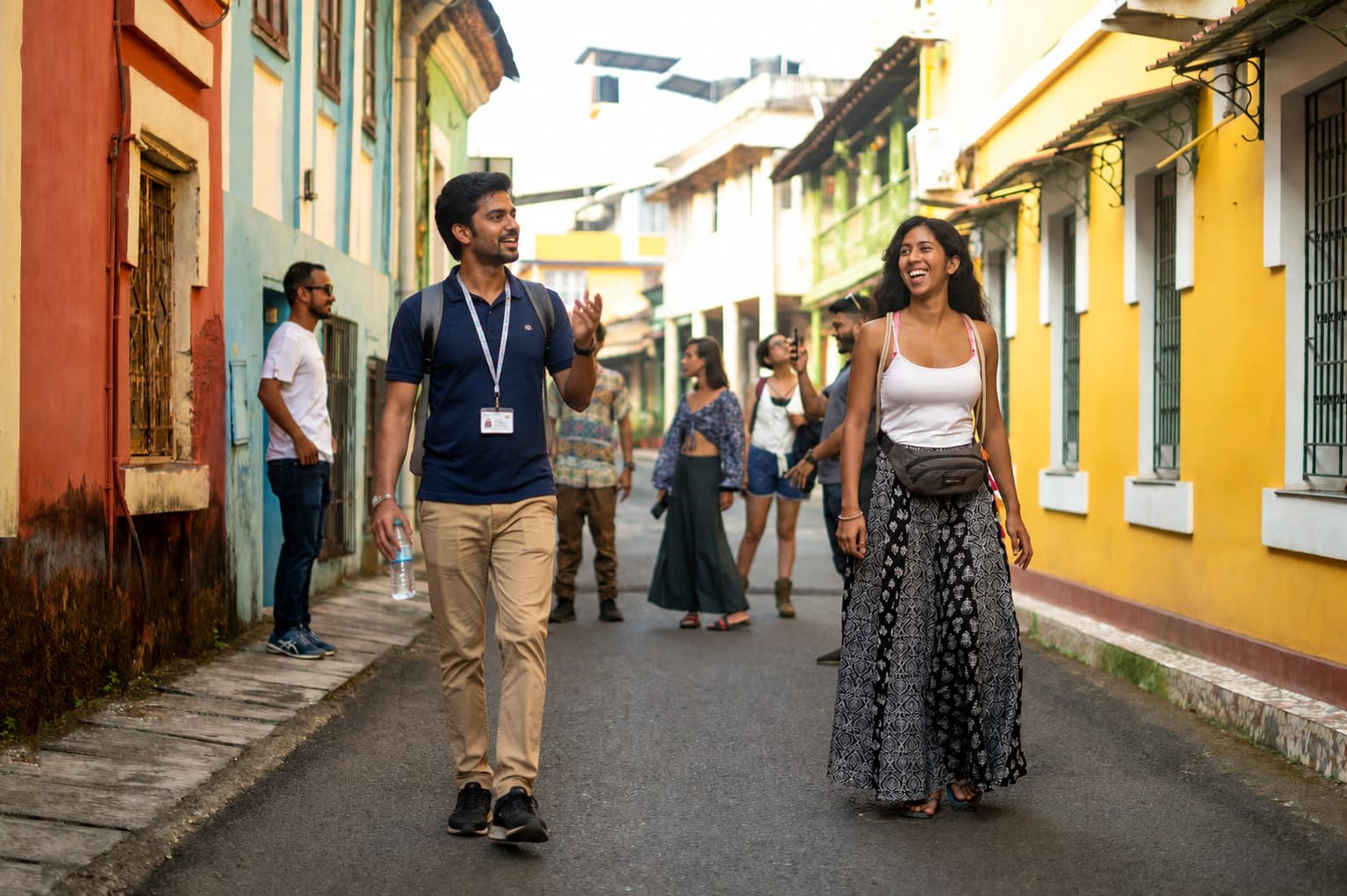 Goa: Panaji Walking Tour, Colonial Heritage & Latin Quarter