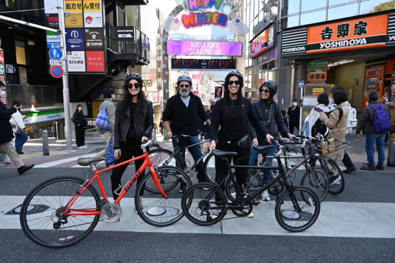 Shibuya and Harajuku by Bike: Three Hours Through the Backstreets