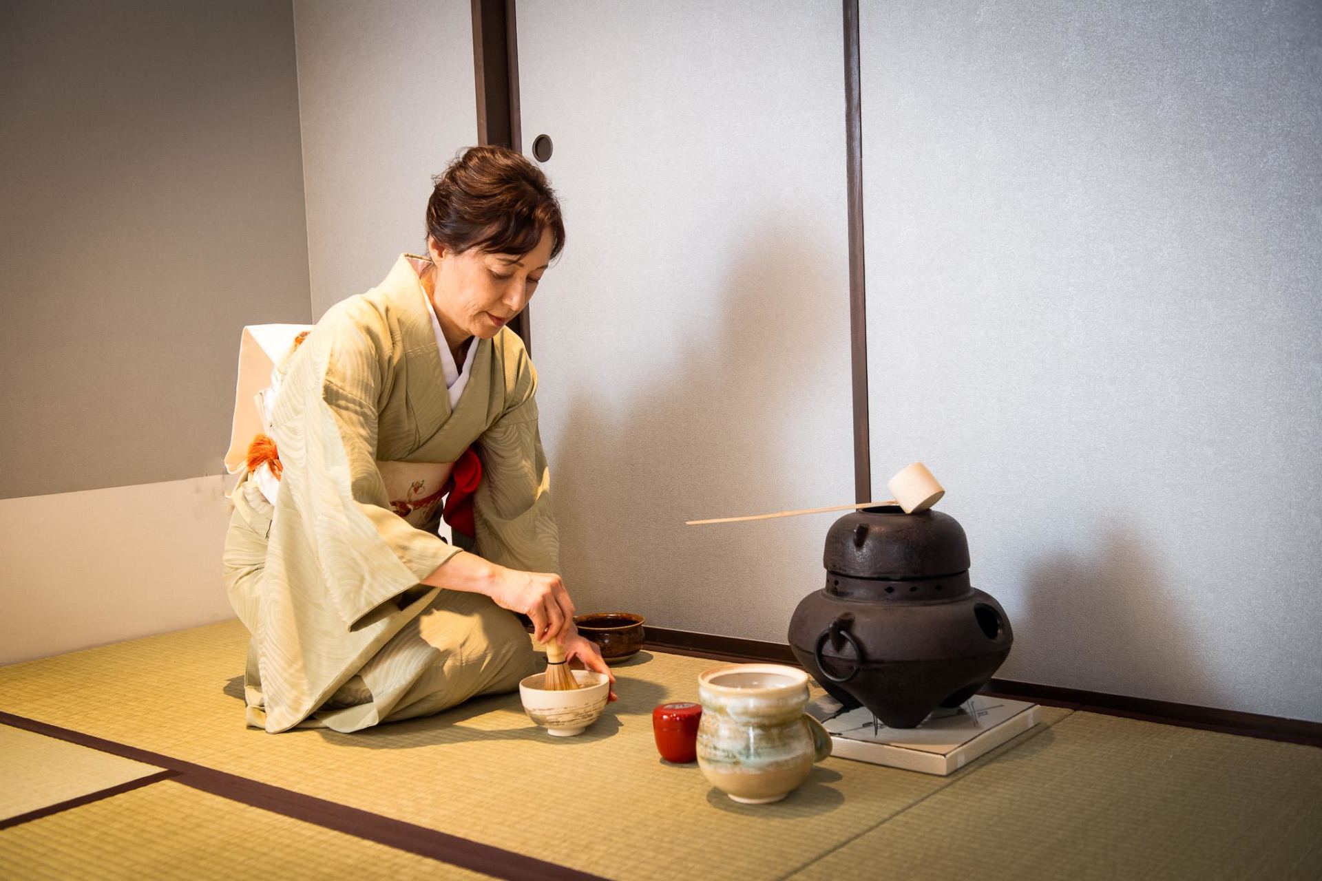 Nara Kimono Rental & Traditional Tea Ceremony Experience