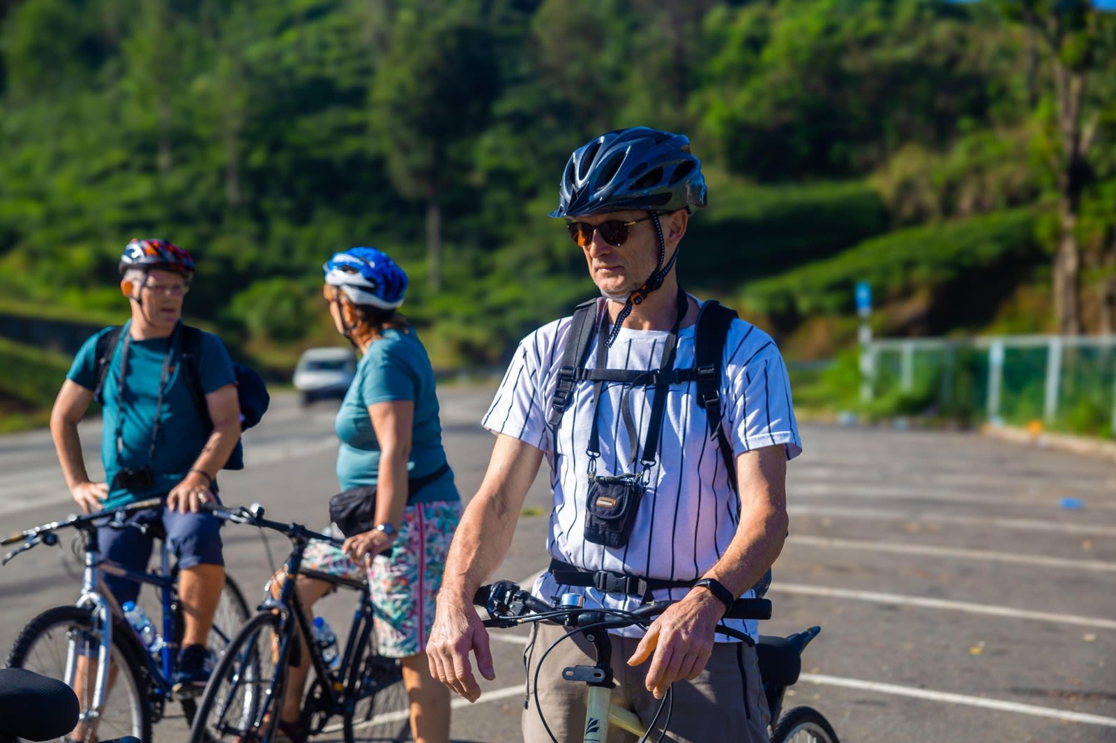 Udawalawe Cycling Tour from Ella with Ravana Falls and the Escarpment Descent