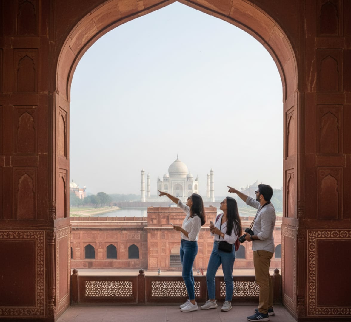 Same Day Taj Mahal Tour by Car from Delhi – Private Agra Day Trip